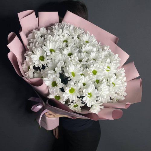 Букет из 11 кустовых хризантем